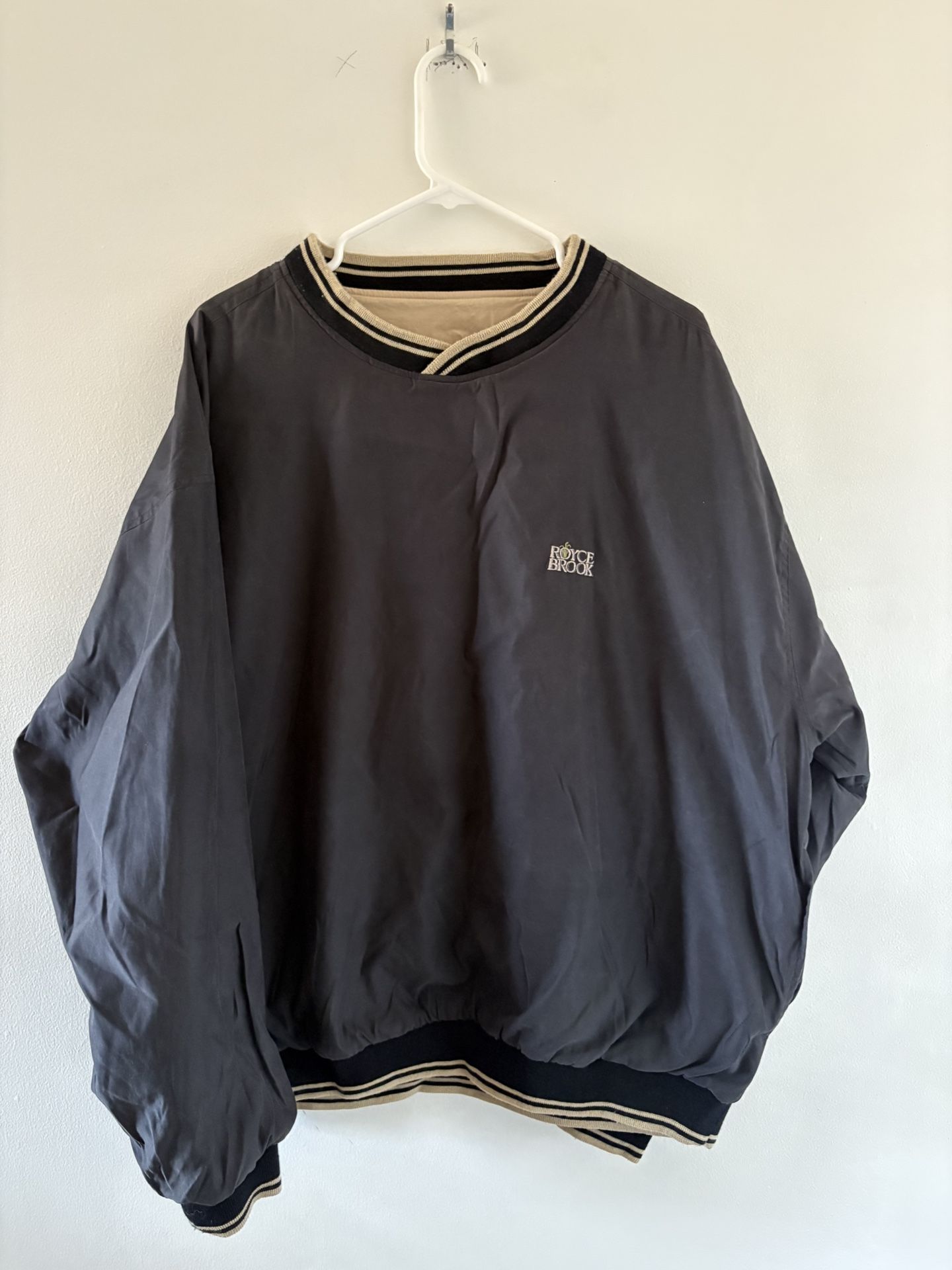 Royce Brook Reversible Windbreaker Pullover (L/XL)