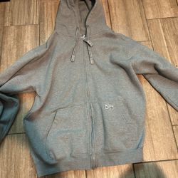 Gray Pro club Zip Up
