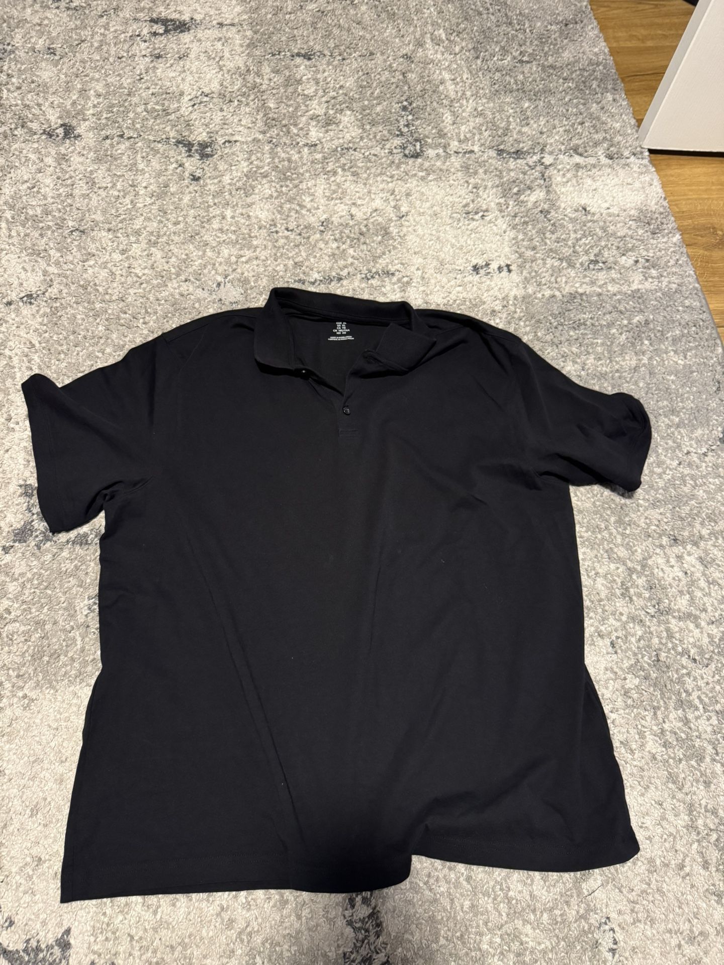 Black Polo Tee