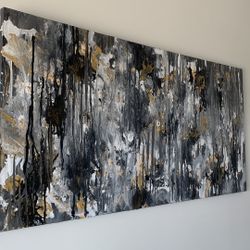 Abstract Canvas Painting