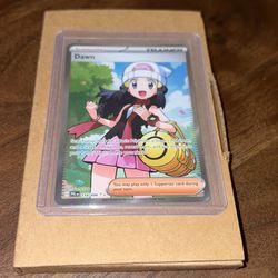 Dawn.   Pokemon card