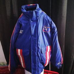 New 80s Nfl New York Giants Bomber Jacket 