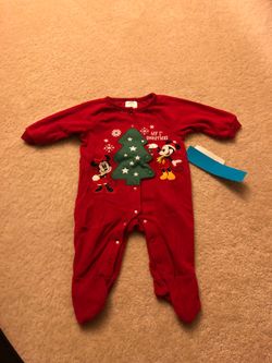 Girls First Christmas onesie (Disney) *