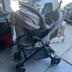 Car Seat With Stroller Combo