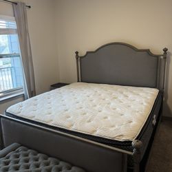Iron King Size Bed