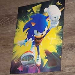 Sonic Image Changing 3D Holographic Lenticular Poster