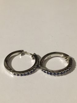Sterling silver earrings