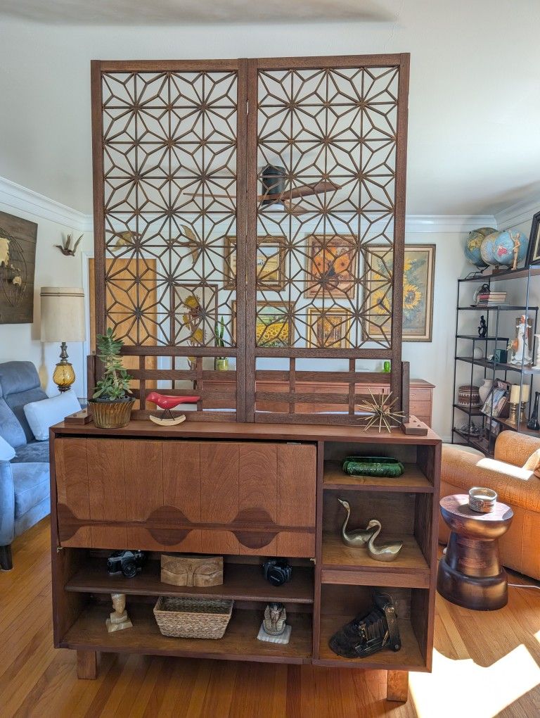 Mid Century Room Divider 