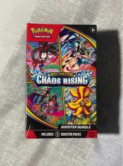 Pokémon Mega Evolution Chaos Rising Booster Bundle