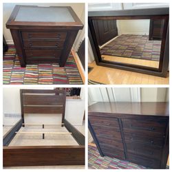  4pc Ashley Furniture Starmore Queen Panel Bedroom set