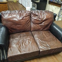 Leather  Couch