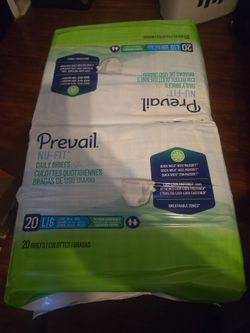 Prevail Adult Diapers Size Lrg