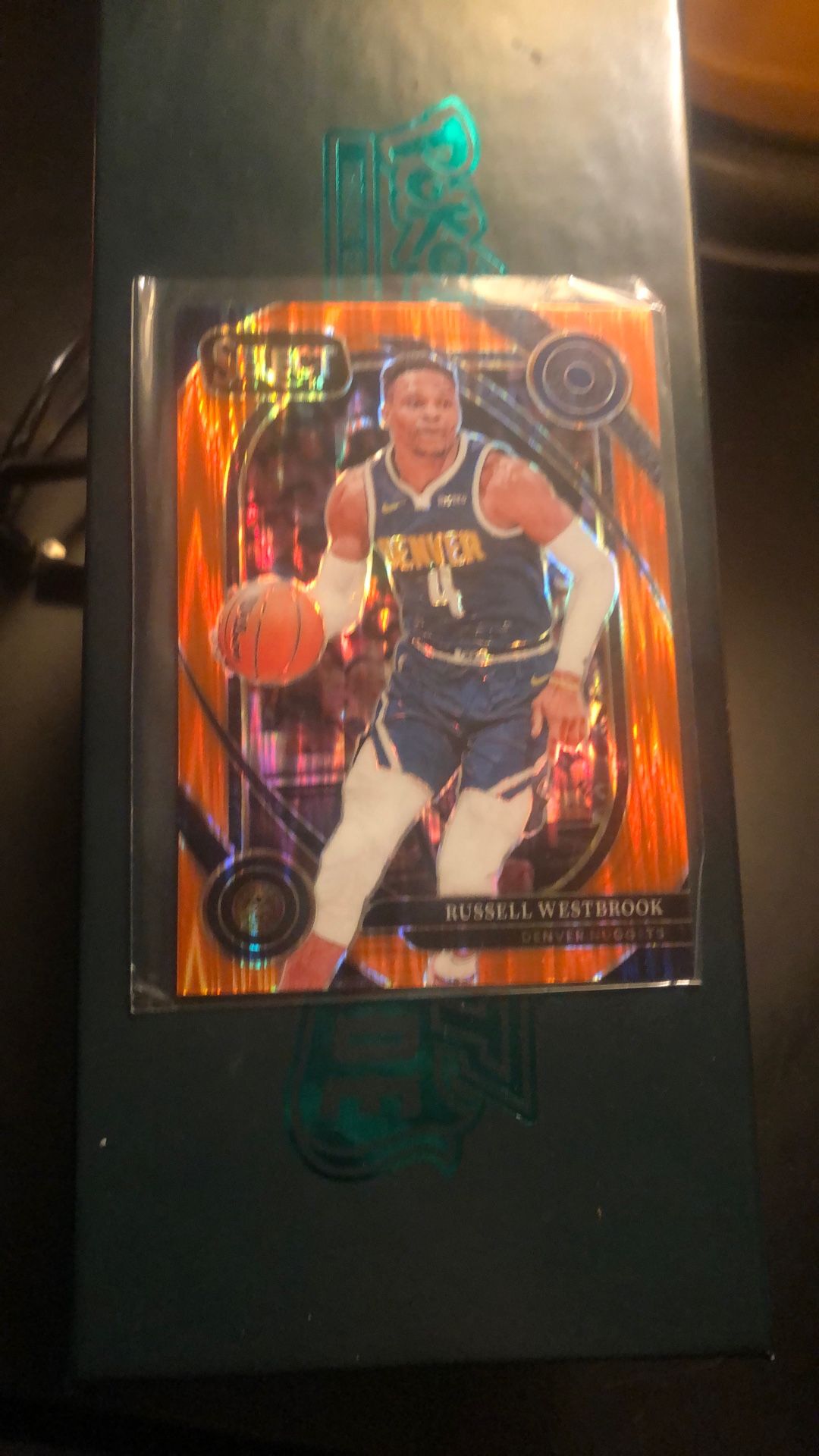 2025 Select Russel Westbrook Orange Prizm Flash #213