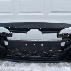BLACK 2019 2020 HYUNDAI ELANTRA FRONT BUMPER