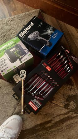 Serious inquiries only please Tool Bundle – DieHard, ICON Wrench Set & Tire Inflator