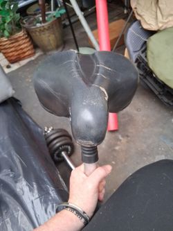 Bike seat and post