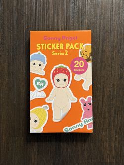 Sonny Angel Sticker Pack Series 2 Mini Figurine Blind Box