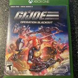 Gi Joe Operation Backout Xbox One Video Game