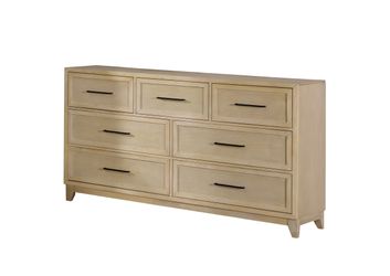 Mfr Sample 7 Drawer Wood Dresser - NEW