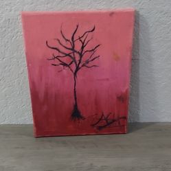 Pink Homade Paintings 
