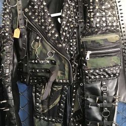 Heavy Metal Jacket And Pants Set