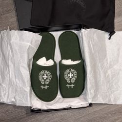 Chrome hearts hotel slippers size M 8-10
