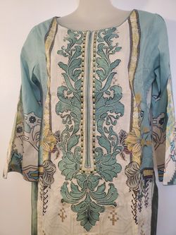 Pakistani Embroidery Lawn Dress