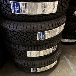 4 New 235/65/16 BF GOODRICH tires Installed And Balanced 