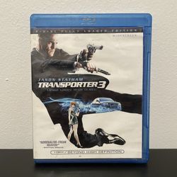 Transporter 3 Blu-ray 2 Disc Fully Loaded Edition Jason Statham Movie 2008