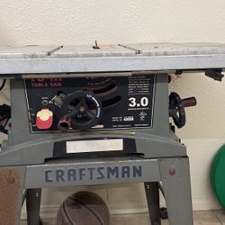 Craftsman Table Saw 