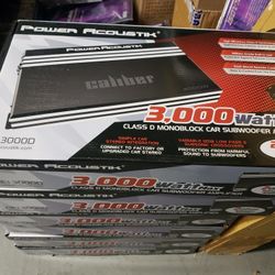 3000 WATT BASS AMPLIFIER WITH BASS KNOB