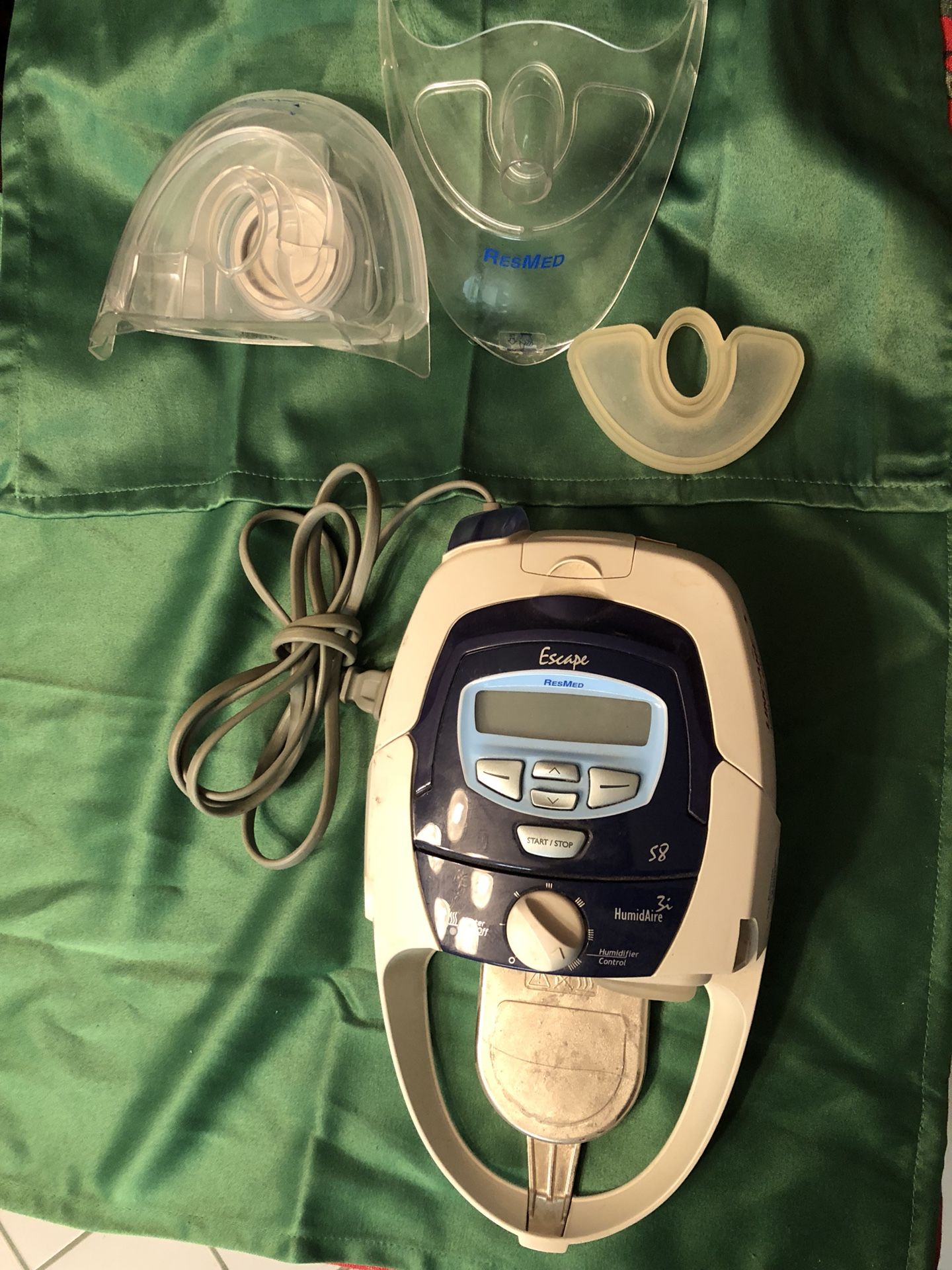 CPAP breathing machine for sleeping with sleep apnea