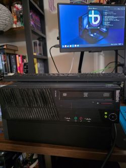 ThinkCentre M78 128gb SSD 8gb ram GTX1050 low profile gpu