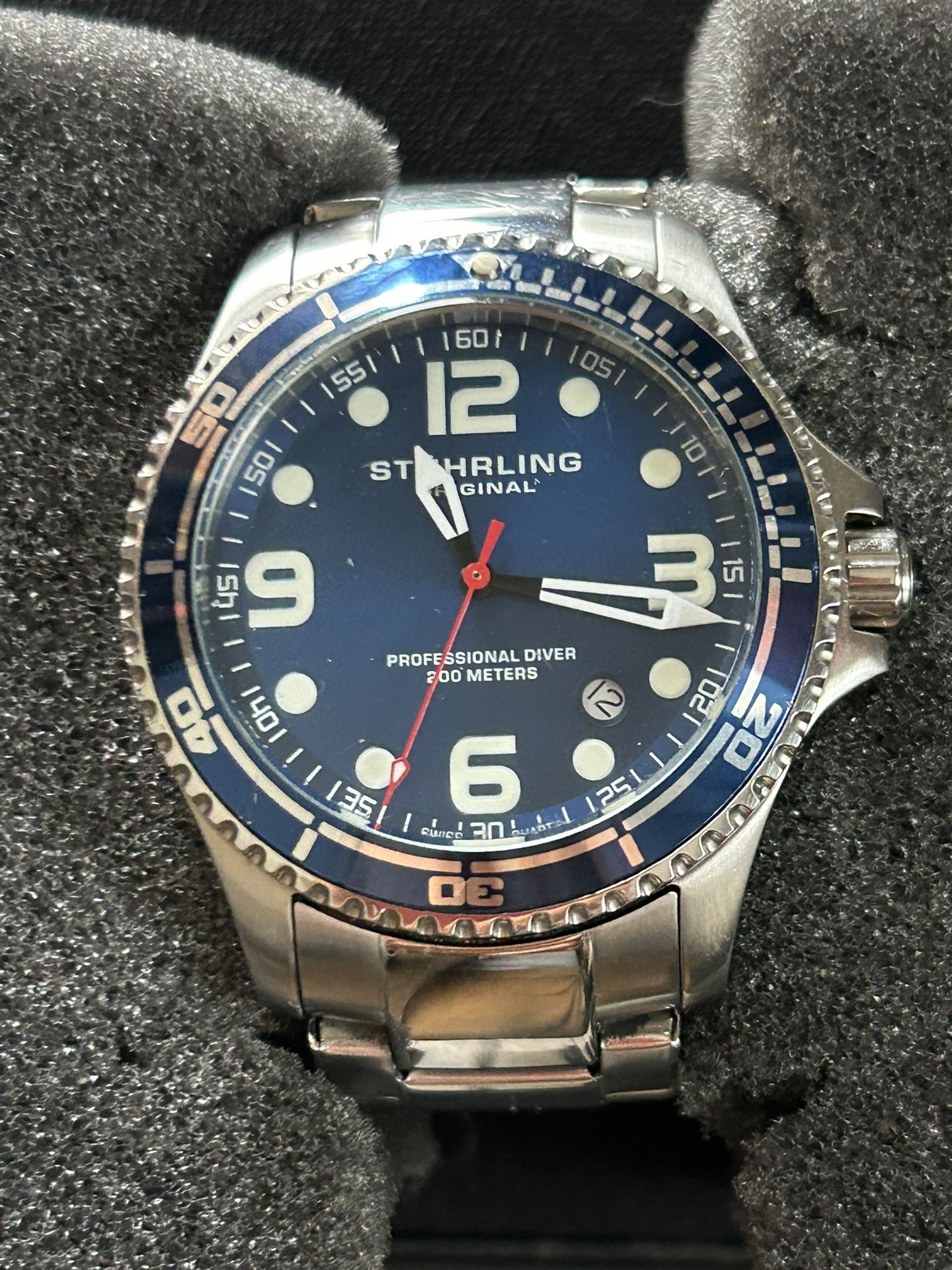 STUHRLING  original Swiss Quartz Men’s Watch 