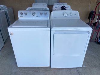 Eléctric dryer brand Hotpoint and Washer Maytag 60 days of warranty free delivery and installation