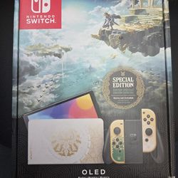 Nintendo Switch Special Edition Zelda With Extras