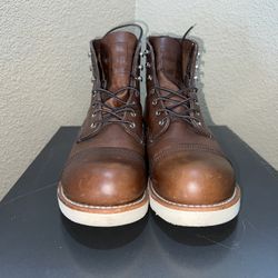 RED WING IRON RANGER TRACTION TRED STYLE 8088 MENS US 10