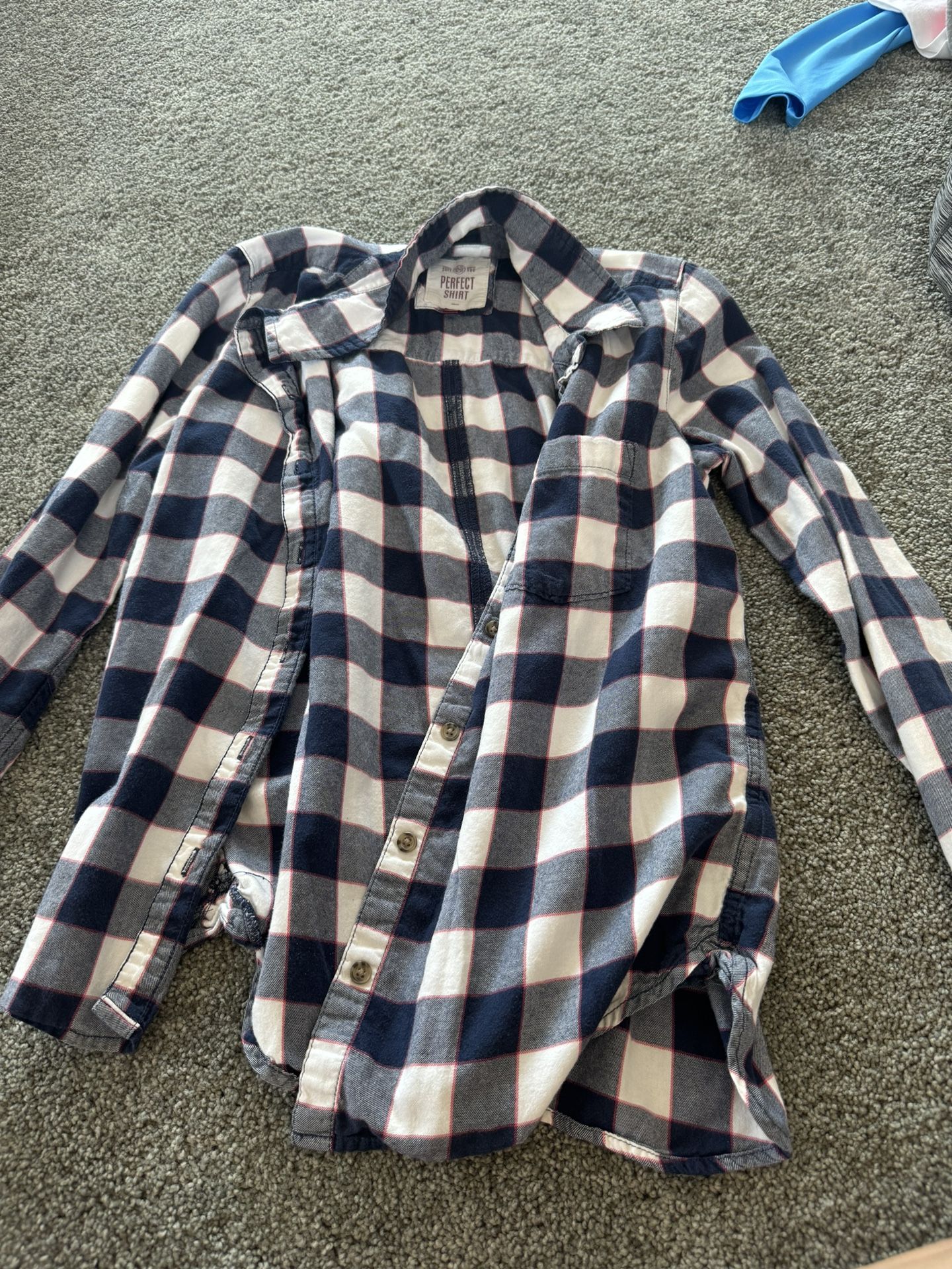 SO Flannel Shirt Girls Size Small