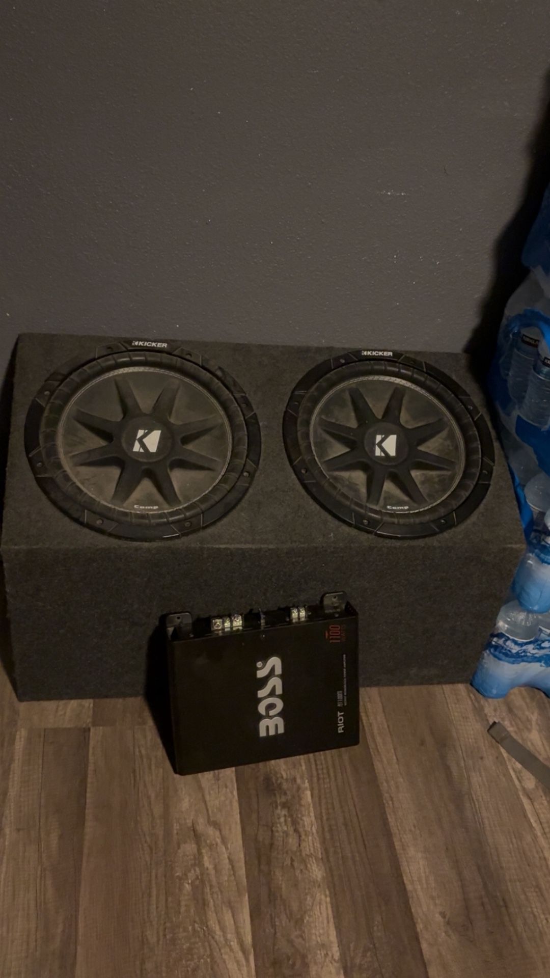 12” Kicker Sub & Boss amp
