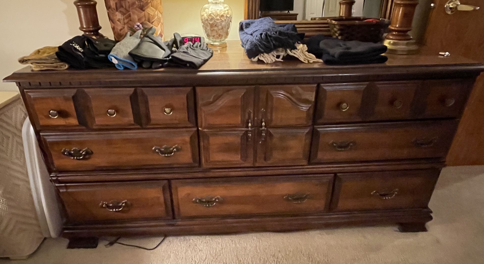 Nice Wood Dresser, Well Made