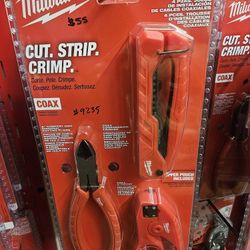 Milwaukee 4 Pcs. Coax Install Kit