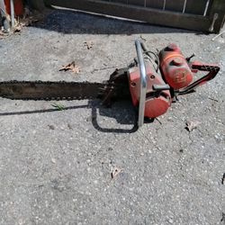 Antique Looking Chainsaw