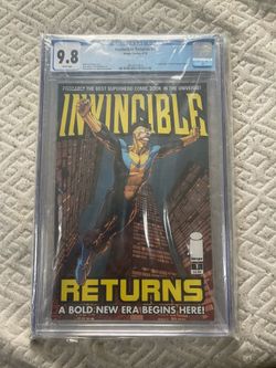 Invincible Returns 1 CGC 9.8