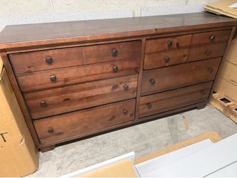 Large Wooden Dresser (Project / Fixer-Upper) - $20