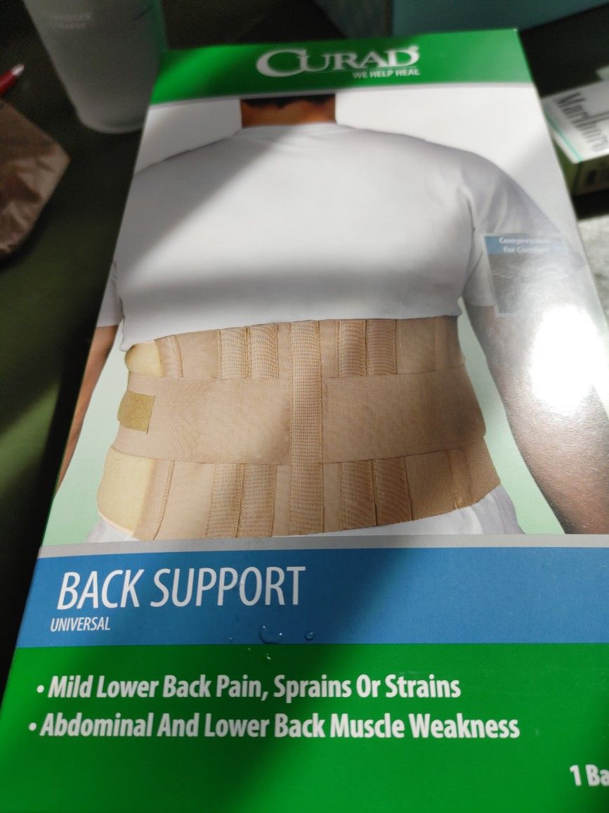 Curad Back Support, Brand New