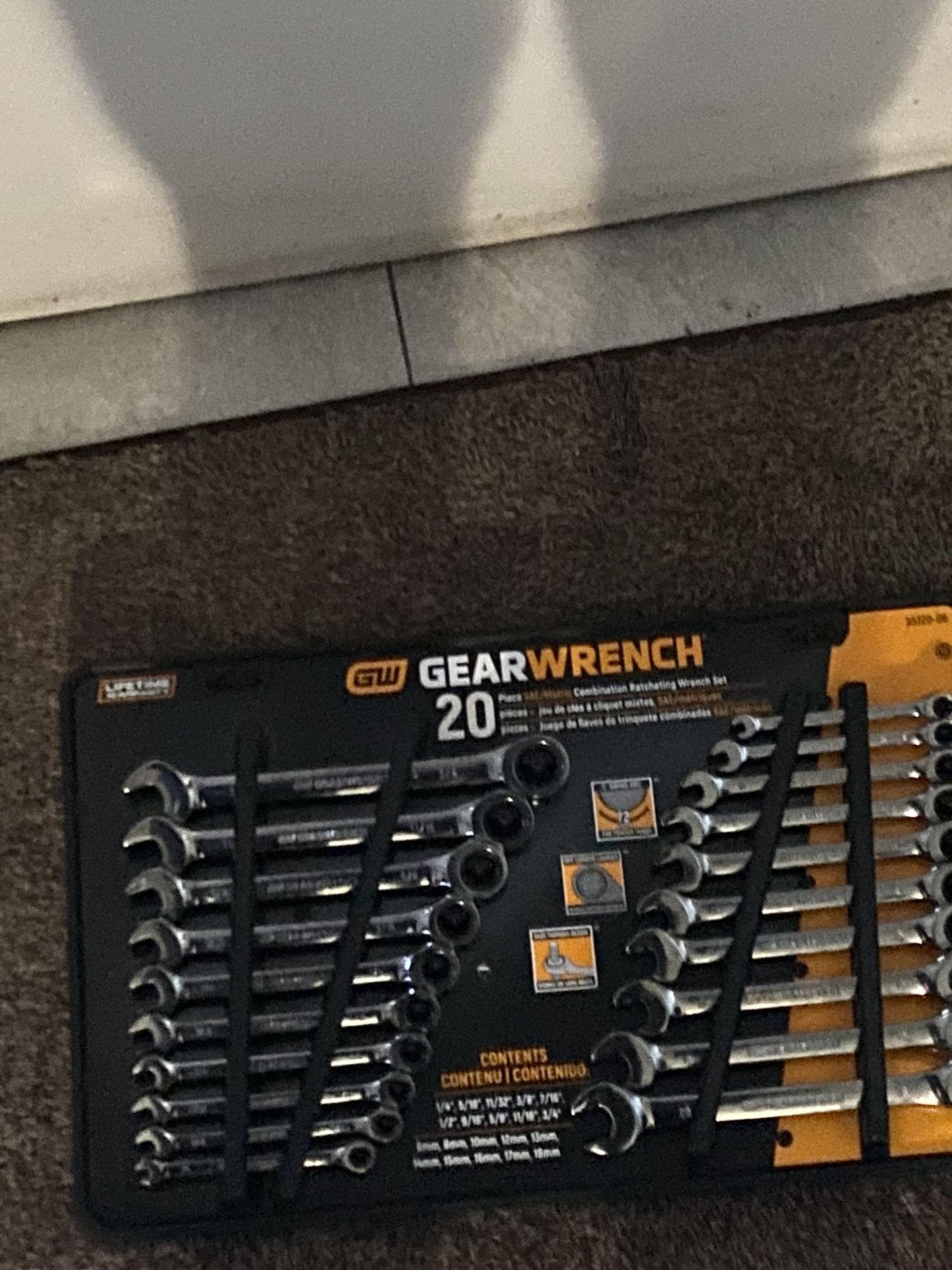 Gearwrench 20 Peice Wrench Set