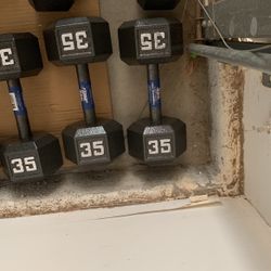 Dumbbells 35lbs