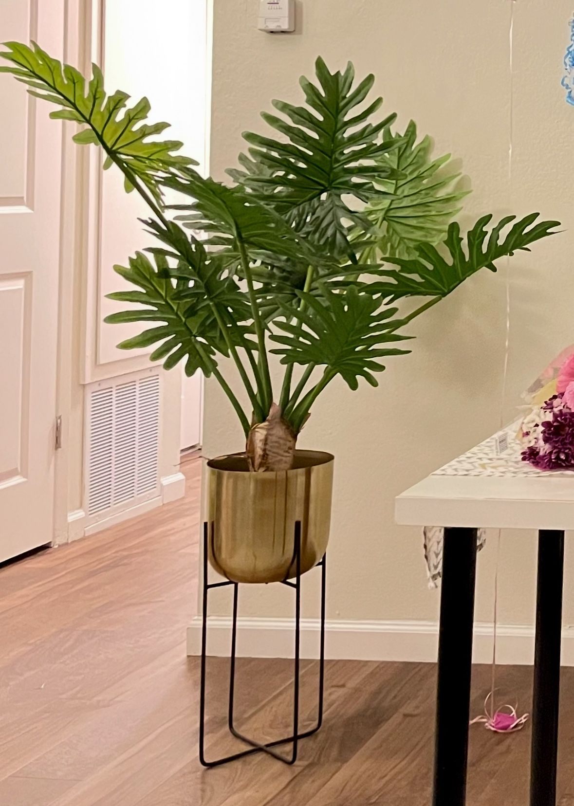 Beautiful Fake Plant with Fancy Stand On sale