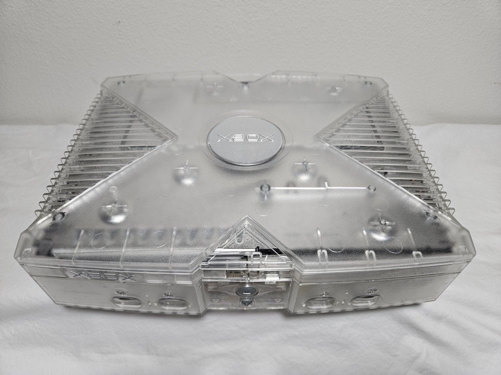 Custom Special Edition Crystal Original Xbox With Loaded 2TB Hard Drive