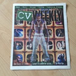 Coachella fest Coachella Valley weekly newspaper Tupac hologram vintage new from Coachella fest 2012 2pac